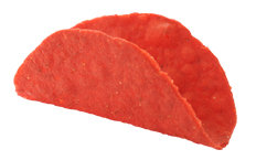 Gluten Free Red Mini Taco Shell